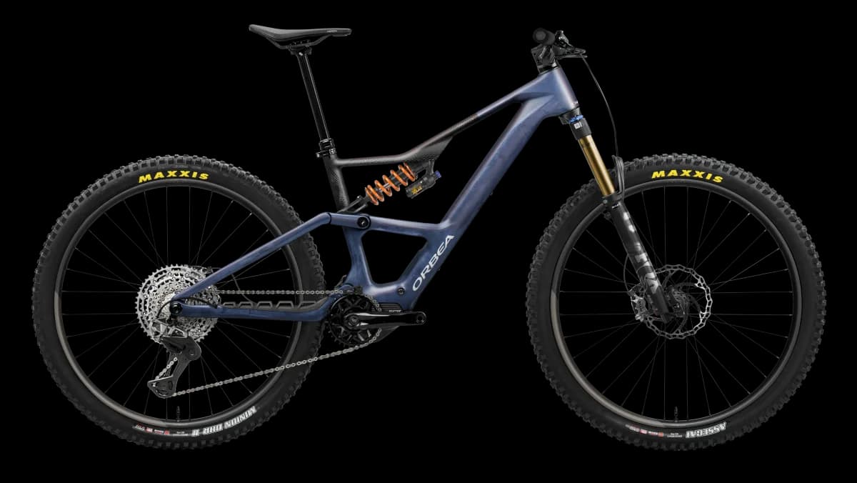 Rise LT M-TEAM Tanzanite Carbon View - Carbon Raw Matt