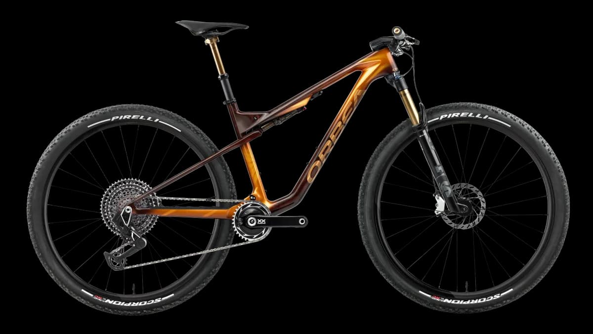 Oiz M-LTD Caramel Carbon View - Leo Orange (Gloss)