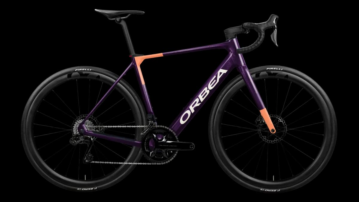 Gain M10i Fantasy Purple Carbon View (Gloss) - Orange Cloud (Matt)