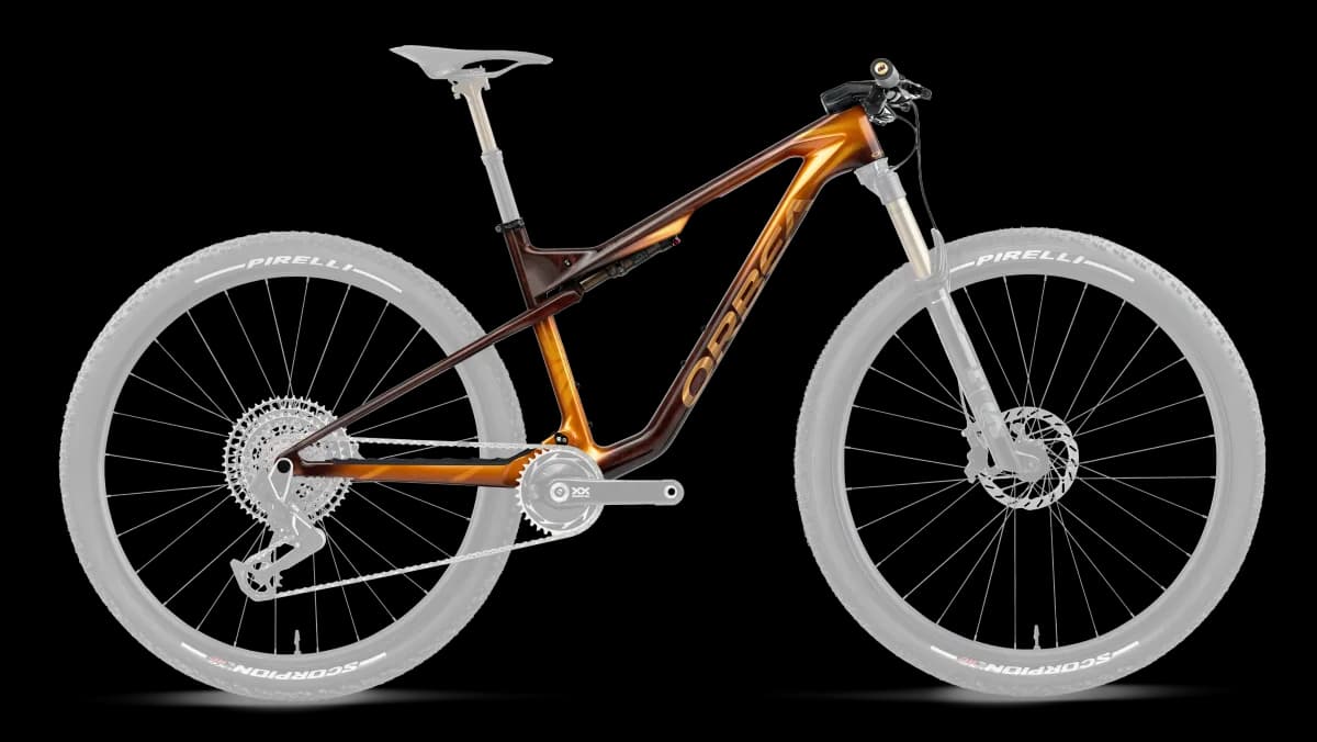 Oiz OMX Caramel Carbon View - Leo Orange (Gloss)