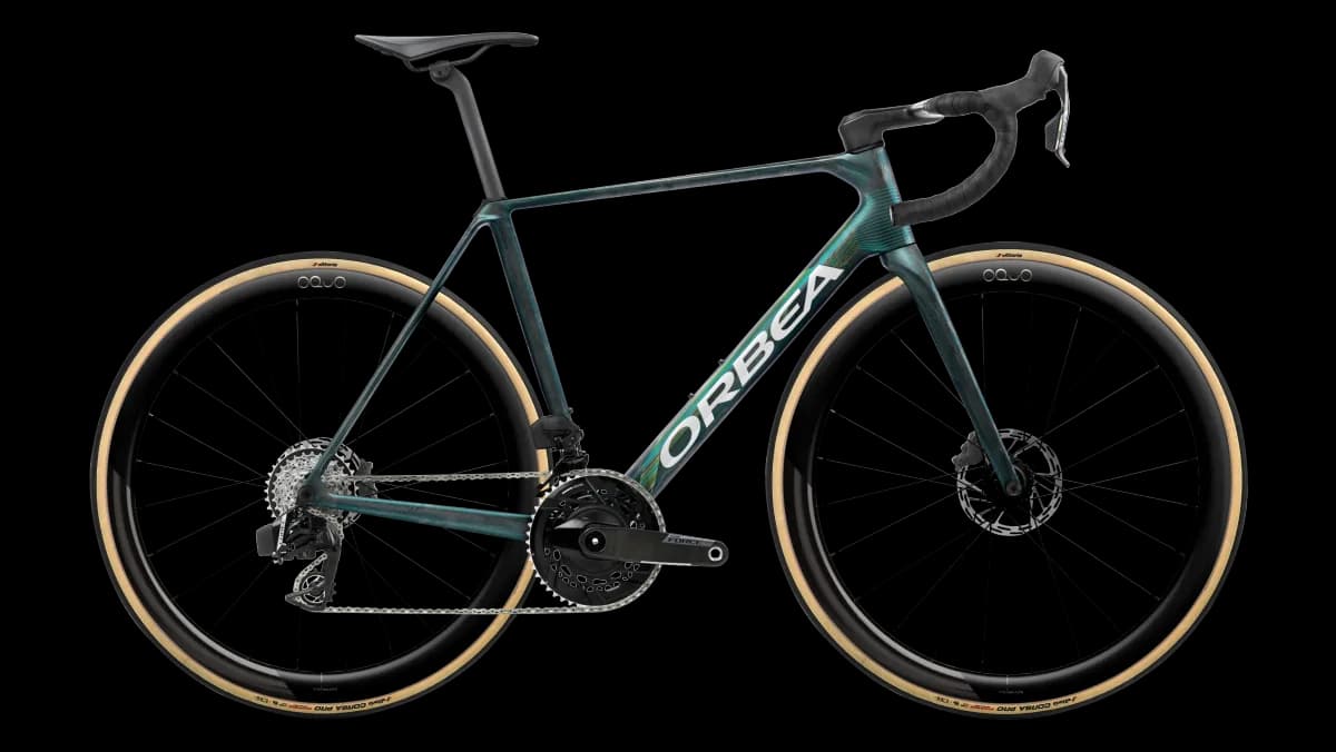 Orca M21e LTD PWR Escape Green - Carbon View Matt