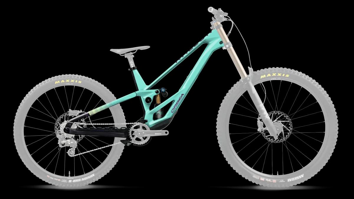 Rallon DH Aloha Green - Fantasy Purple Carbon View (Gloss)