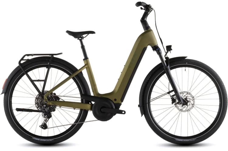 CubeTOURING HYBRID PRO 800 GOLDENLIME´N´BLACK 2026 EASY ENTRY