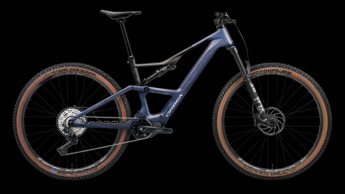 Rise SL M20 Tanzanite Carbon View - Carbon Raw Matt