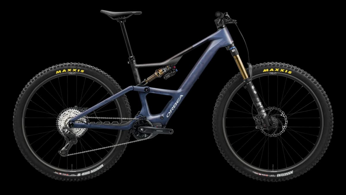 Rise LT M10 Tanzanite Carbon View - Carbon Raw Matt
