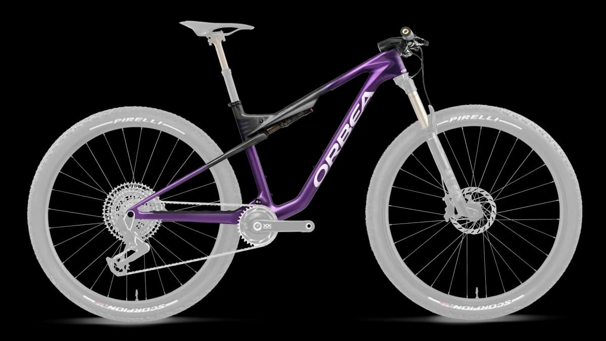 Oiz OMX Royal Plum - Diamond Black Carbon View (Matt)