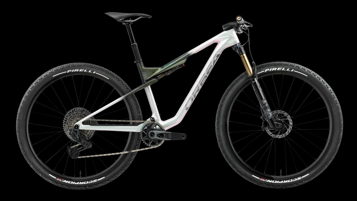 Oiz M-Team AXS Iris White - Seaweed Carbon View (Gloss)