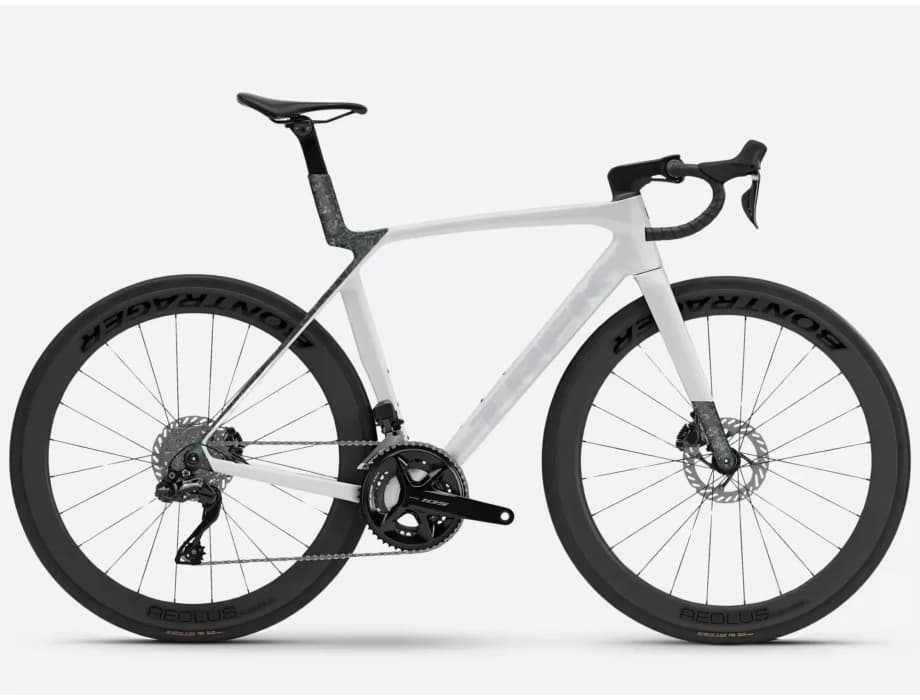 TREK Madone SL 6 Gen 8 2026 Gloss Crystal White'Matte Deep Smoke