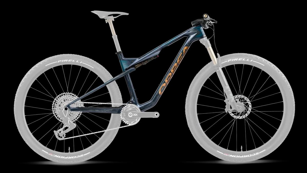 Oiz OMX Fuel Carbon View - Titan Gold (Gloss)