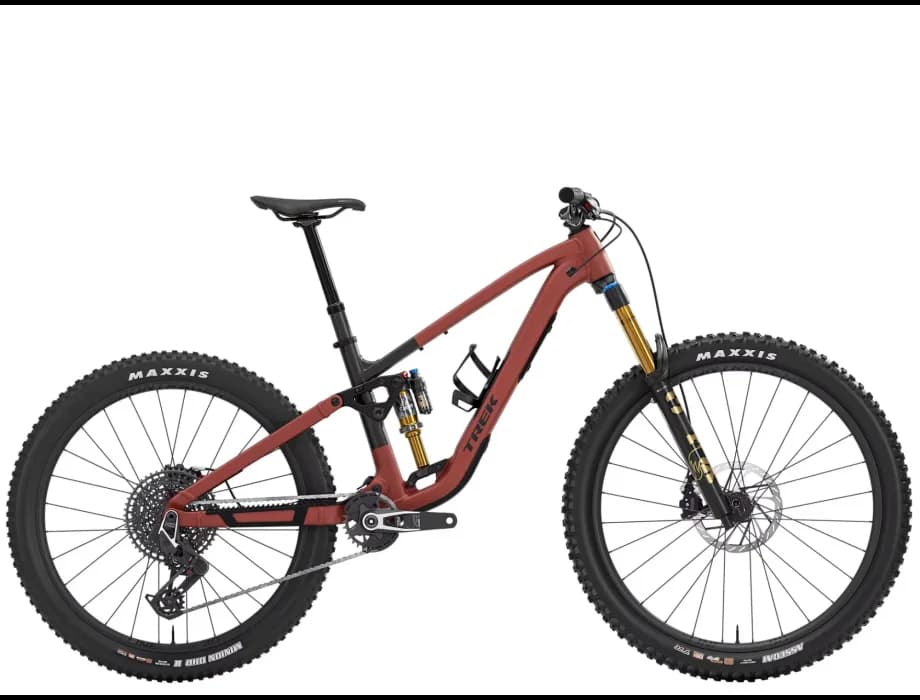 TREK Fuel MX 9 X0 AXS Gen 7 2026 Matte Sedona Red'Pennyflake Splatter