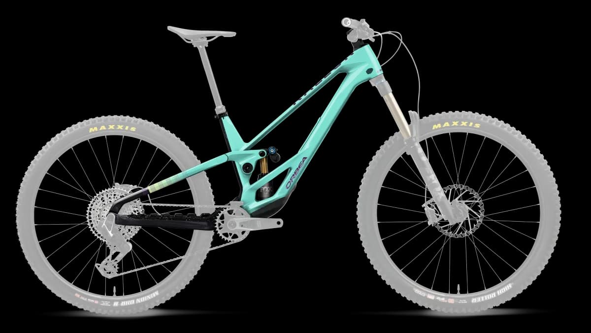Rallon Enduro Aloha Green - Fantasy Purple Carbon View (Gloss)